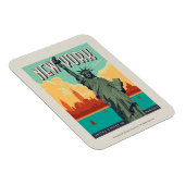 NYC - Lady Liberty Magnet (Rechte Seite)