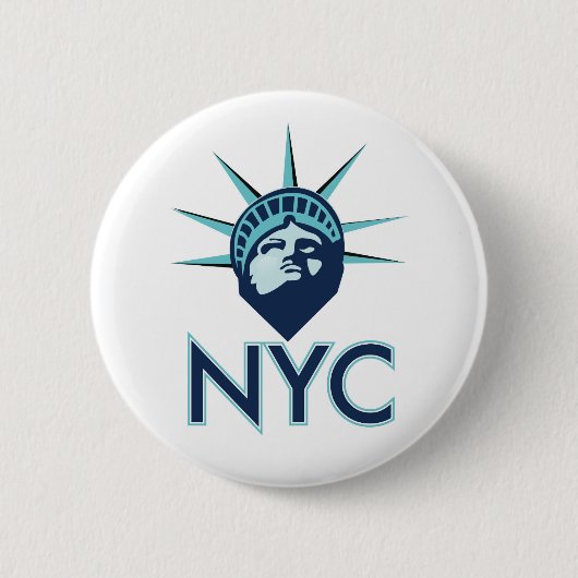 NYC Liberty Button (Vorderseite)