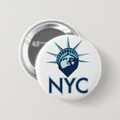 NYC Liberty Button (Vorne & Hinten)