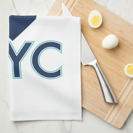 NYC Liberty Geschirrtuch (Viertel Falte)