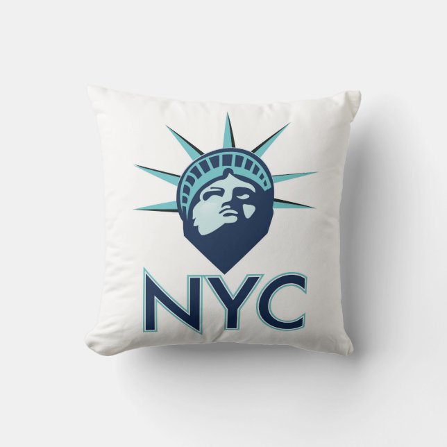 NYC Liberty Kissen (Vorderseite)