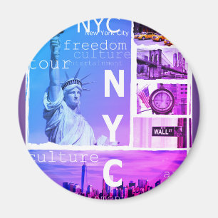Nyc Liberty Statue New York City Magnet