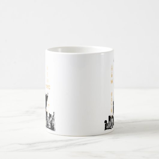 Nyc Liberty Statue New York Manhattan Custom Kaffeetasse (Mittel)