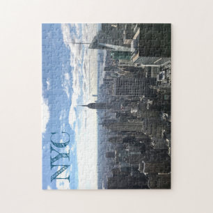 NYC Manhattan Sunny Skyline Empire State Puzzle