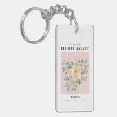 NYC Market Blume TRIBECA Schlüsselanhänger (Vorderseite links)