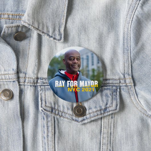 NYC Mayor 2021 Ray McGuire Button (Beispiel)