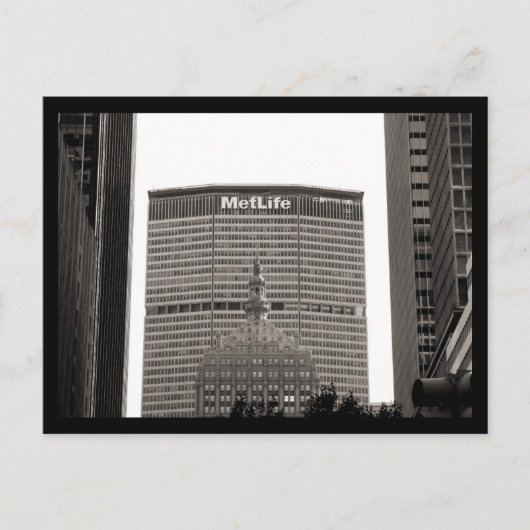 NYC MetLife Postkarte (Vorderseite)