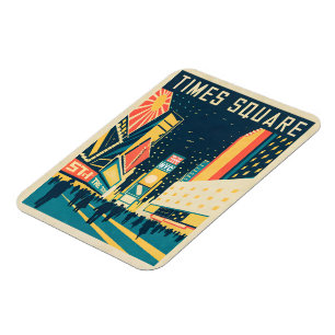 NYC mit atemberaubendem Times Square Magnet