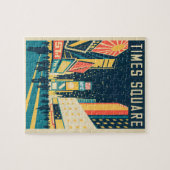 NYC mit dem Atemberaubenden Times Square Puzzle (Horizontal)