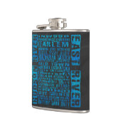 NYC-Nachbarschaften Blue Flachmann (Links)