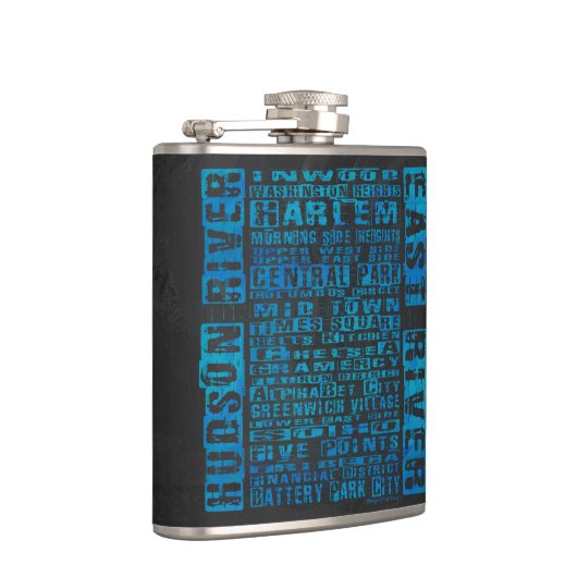 NYC-Nachbarschaften Blue Flachmann (Rechts)