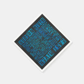 NYC-Nachbarschaften Blue Serviette (Ecke)