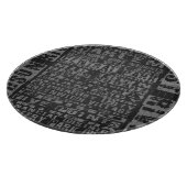 NYC-Nachbarschaften Grau Schneidebrett (Ecke)