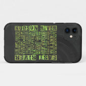 NYC-Nachbarschaften grün Case-Mate iPhone Hülle (Rückseite (Horizontal))