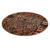 NYC Neighhoods Orange Schneidebrett (Ecke)