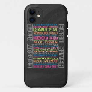 NYC Neighhoods Rainbow Case-Mate iPhone Hülle