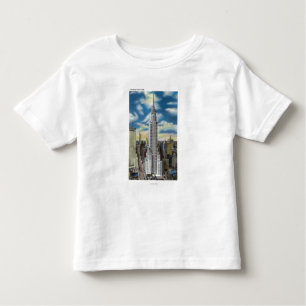 NYC, neue YorkExterior Ansicht Chryslers Kleinkind T-shirt