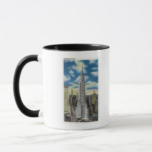 NYC, neue YorkExterior Ansicht Chryslers Tasse