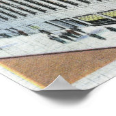 NYC, New York42nd Street View of Terminals Poster (Ecke)