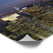 NYC New York City auf Leinwand Poster (Ecke)