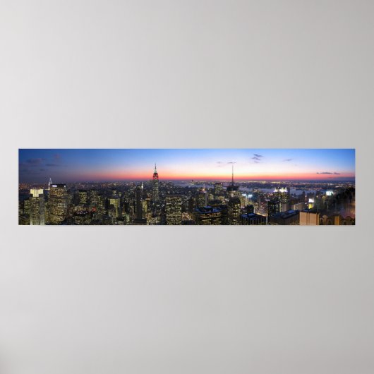 NYC New York City auf Leinwand Poster (Vorne)