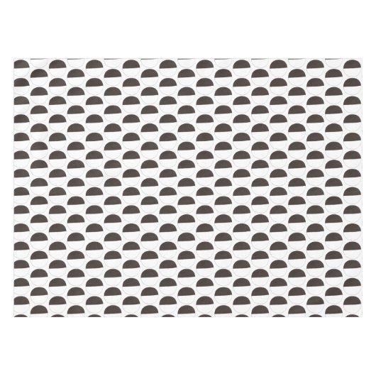 NYC New York City Black and White Cookies Tischdecke (Vorderseite (Horizontal))