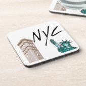 NYC NEW YORK CITY GETRÄNKEUNTERSETZER (Linke Seite)