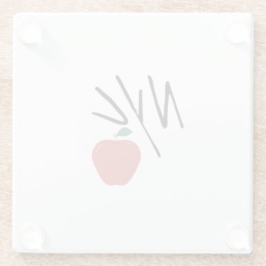 NYC NEW YORK CITY GLASUNTERSETZER (Rückseite)