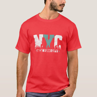 NYC New York City in den USA Familie T-Shirt