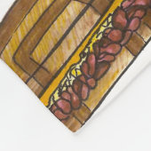 NYC New York City Juwish Deli Reuben Sandwich Fleecedecke (Ecke)