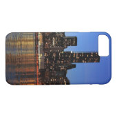 NYC New York City Manhattan Nacht Case-Mate iPhone Hülle (Rückseite (Horizontal))