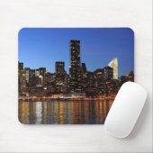 NYC New York City Manhattan Nacht Mousepad (Mit Mouse)