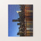 NYC New York City Manhattan Nacht Puzzle (Vertikal)