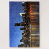 NYC New York City Manhattan Nacht Puzzle (Vertikal)