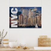 NYC New York City Manhattan Poster (Küche)