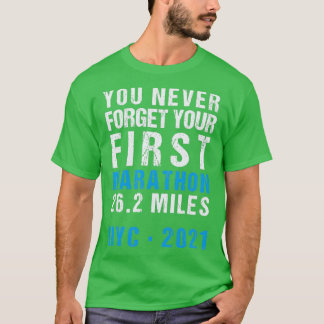 NYC New York City Marathon Vergessen Sie nie Ihre T-Shirt