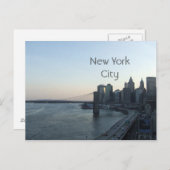 NYC New York City Postkarte (Vorne/Hinten)