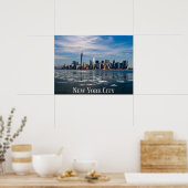 NYC - New York City Skyline | Schöner Big Apple Poster (Küche)