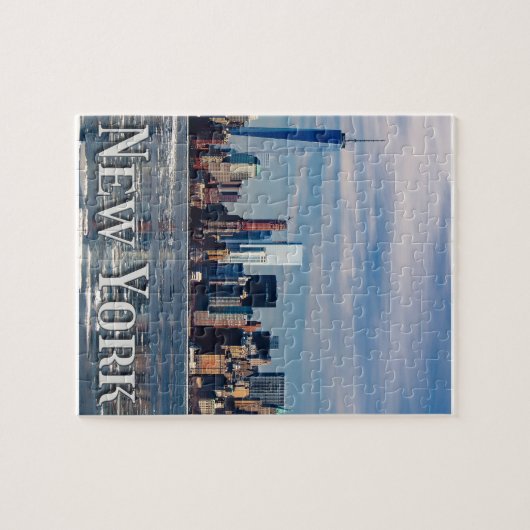 NYC - New York City Skyline | Schöner Big Apple Puzzle (Horizontal)