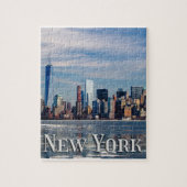 NYC - New York City Skyline | Schöner Big Apple Puzzle (Vertikal)