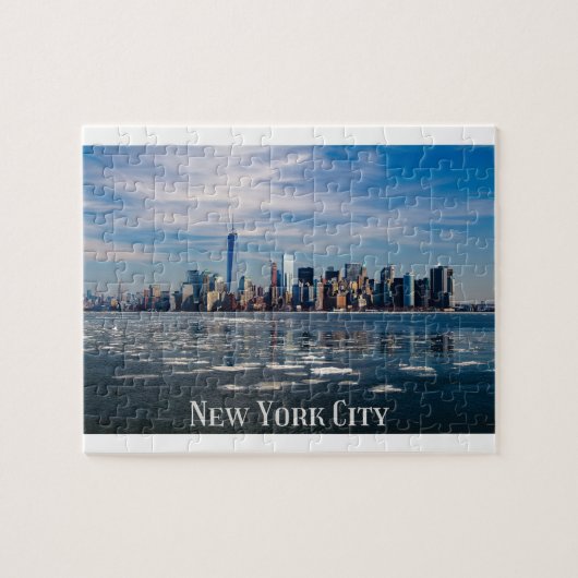 NYC - New York City Skyline | Schöner Big Apple Puzzle (Horizontal)