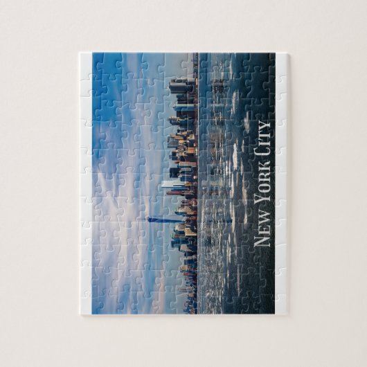 NYC - New York City Skyline | Schöner Big Apple Puzzle (Vertikal)