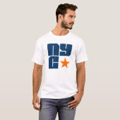 NYC New York City Star Blocktext Shirt (Vorne ganz)