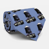 NYC New York City Water Tower Krawatte (Gerollt)