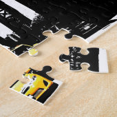 Nyc New York City Yellow Taxi Brooklyn Bridge Puzzle (Seite)