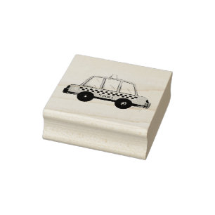 NYC New York City Yellow Taxi Cab Briefmarke Gummistempel