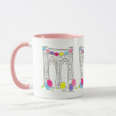 NYC New York Easter Eggs Brooklyn Bridge Tasse (Links)