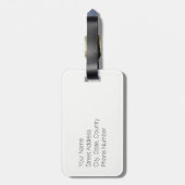 NYC New York Gepäckanhänger (Rückseite vertikal)