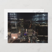 NYC New York Night Lower Manhattan Lights Postcard Postkarte (Vorne/Hinten)
