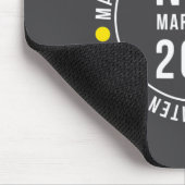 Nyc New York Souvenir Marathon Runner _1  Mousepad (Ecke)